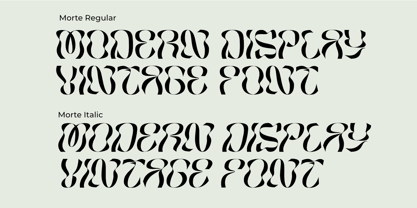 Mornek Font Poster 4