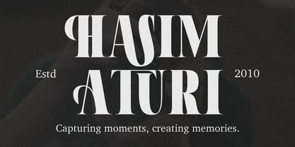 Aerdos Font Poster 5