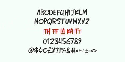 MC Thanmo Chinsu Font Poster 5