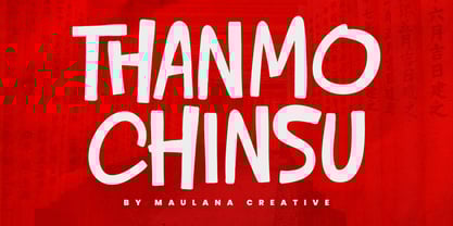 MC Thanmo Chinsu Font Poster 1