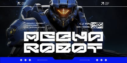 Tronix Font Poster 2