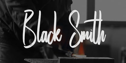 Dreadfort Brush Font Poster 3