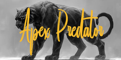 Dreadfort Brush Font Poster 2