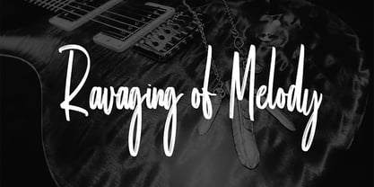 Dreadfort Brush Font Poster 6