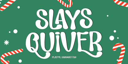 Slays Quiver Font Poster 1