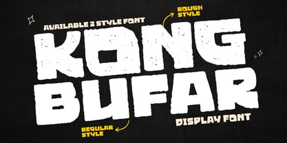 Kong Bufar Font Poster 3