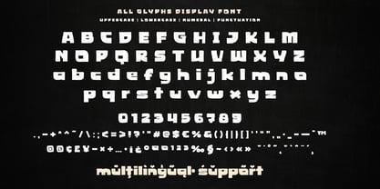 Kong Bufar Font Poster 9