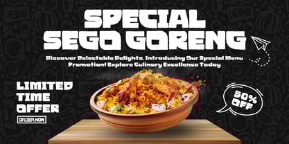 Kong Bufar Font Poster 8