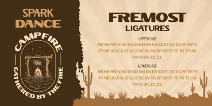 Fremost Font Poster 7