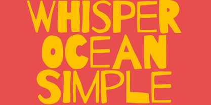 Offbeat line Font Poster 5