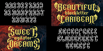 Agitator Font Poster 6