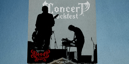 Agitator Font Poster 5