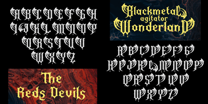 Agitator Font Poster 4