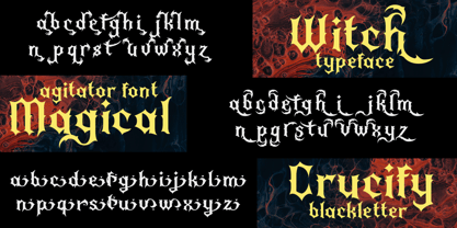 Agitator Font Poster 8