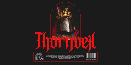 Duskfall Font Poster 2