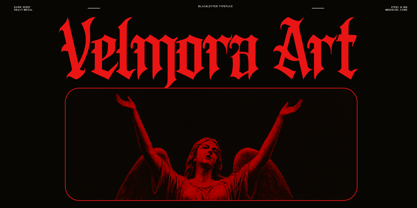 Duskfall Font Poster 3