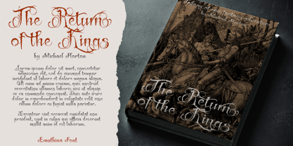 Emuthina Font Poster 4