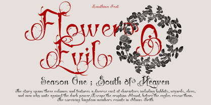 Emuthina Font Poster 8