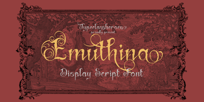 Emuthina Font Poster 1