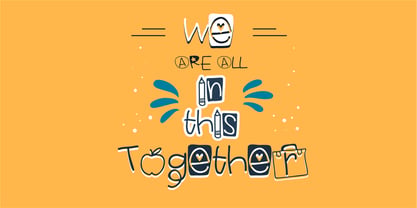 PN Ready For School Font Poster 3
