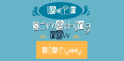 PN Ready For School Font Poster 7