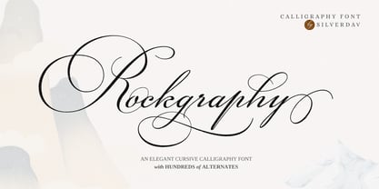 Rockgraphy Font Poster 1
