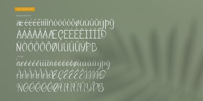 Verdant Botanika Font Poster 11