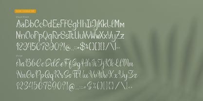 Verdant Botanika Font Poster 10
