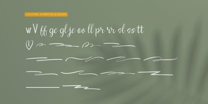Verdant Botanika Font Poster 12