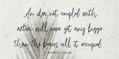 Mashaski Signature Font Poster 5