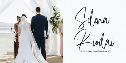 Mashaski Signature Font Poster 3