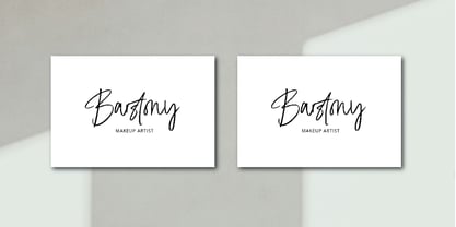 Mashaski Signature Font Poster 7