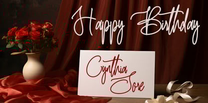 Rochelle Script Font Poster 3