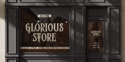 Blackvale Font Poster 12