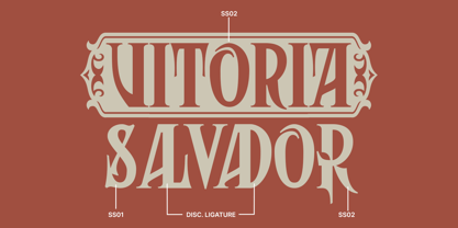 Blackvale Font Poster 10