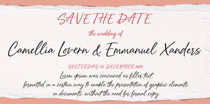 Santoriny Coast Font Poster 5