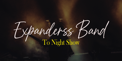 Santoriny Coast Font Poster 9