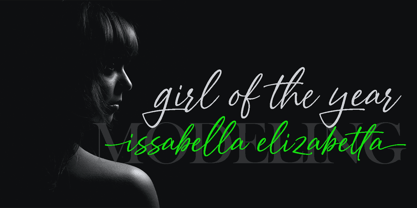 Santoriny Coast Font Poster 2