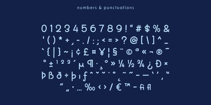 Cinamoon Font Poster 8