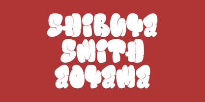 MC Gijakz Font Poster 4