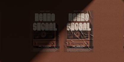 Retromaze Font Poster 4