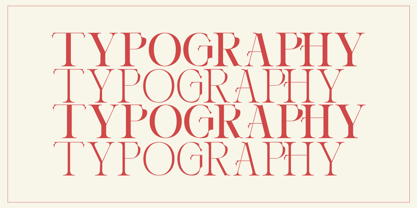 Thornfield Font Poster 2