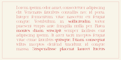 Thornfield Font Poster 5