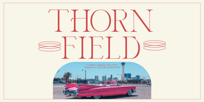 Thornfield Font Poster 1