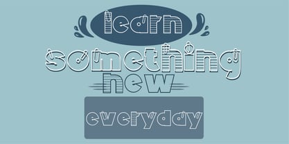 ZP Clippys Font Poster 8