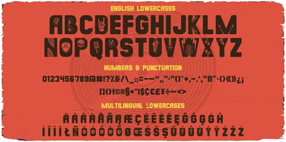 Born Loud Font Poster 3