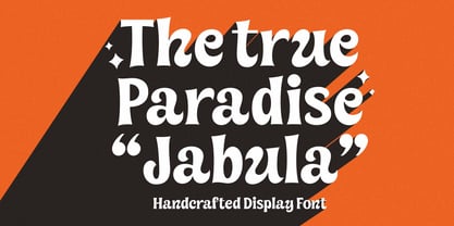 Jabula Font Poster 1