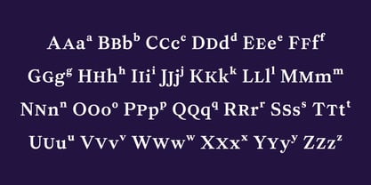 Allrounder Baroque Font Poster 7