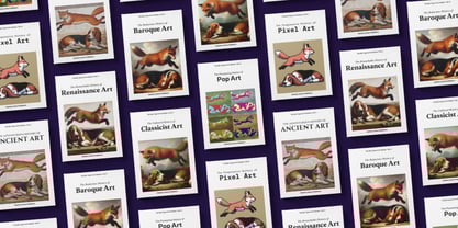 Allrounder Baroque Font Poster 13