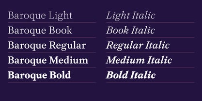 Allrounder Baroque Font Poster 4